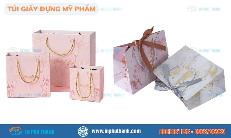 Túi giấy đựng mỹ phẩm