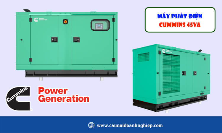Máy phát điện Cummins 45kva 