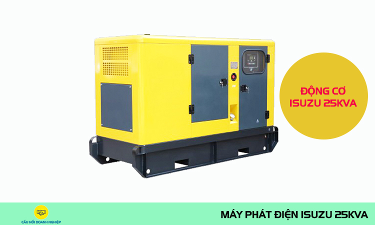 Máy phát điện isuzu 25kva