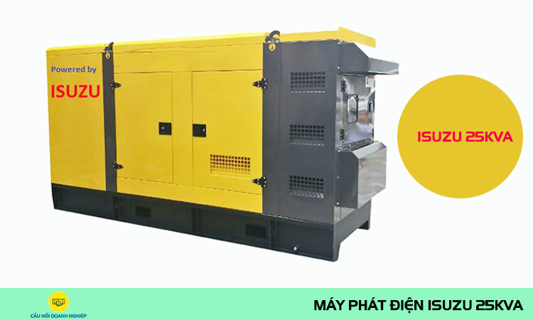 Máy phát điện isuzu 25kva