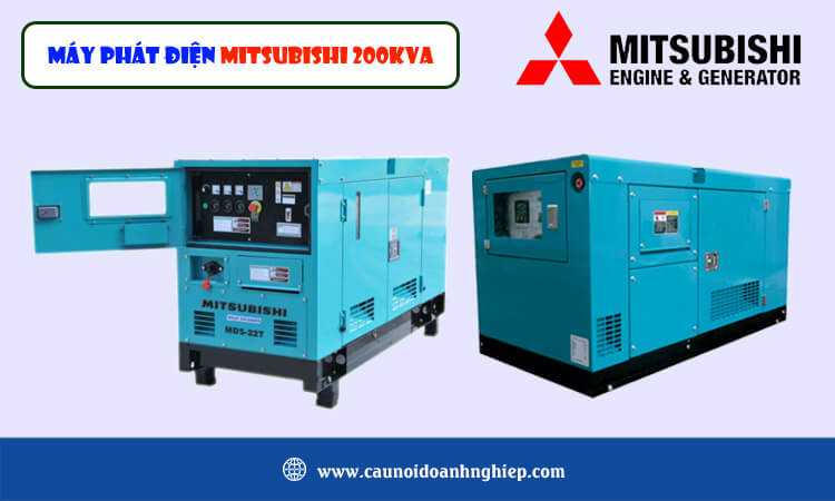 Máy phát điện Mitsubishi 200kva 