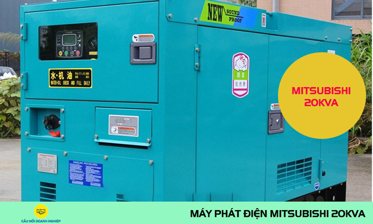 Máy phát điện mitsubishi 20kva