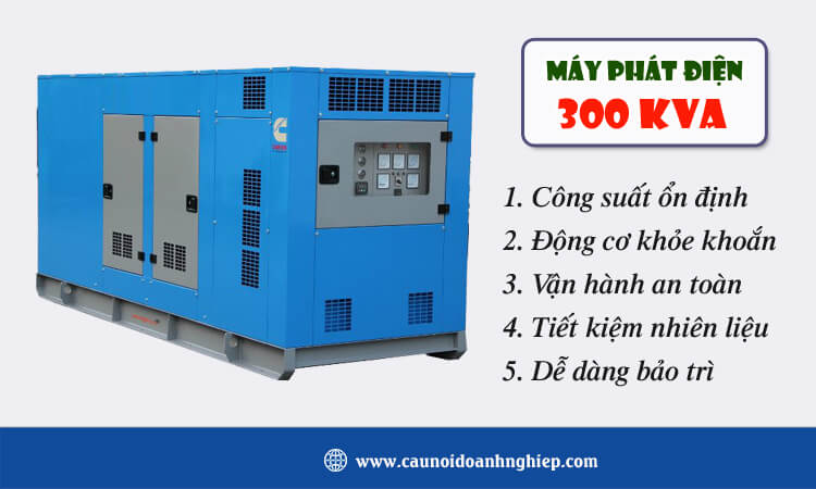 Máy phát điện 300kva 