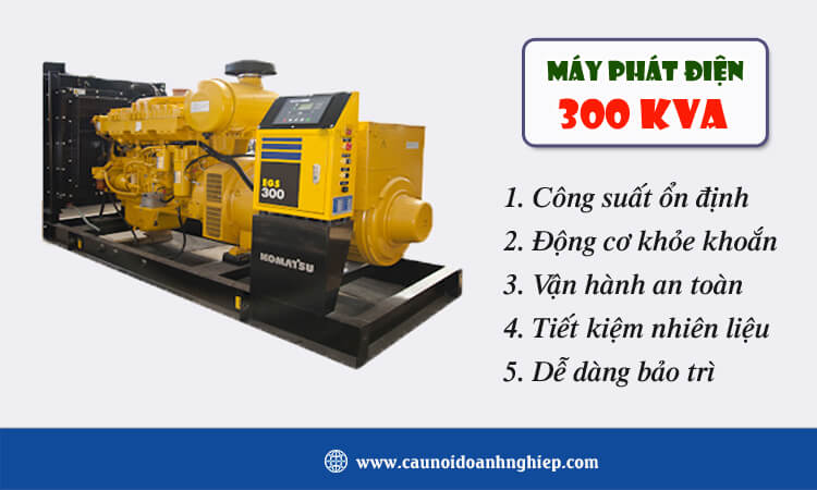 Máy phát điện 300kva 