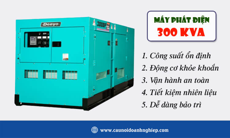 Máy phát điện 300kva 