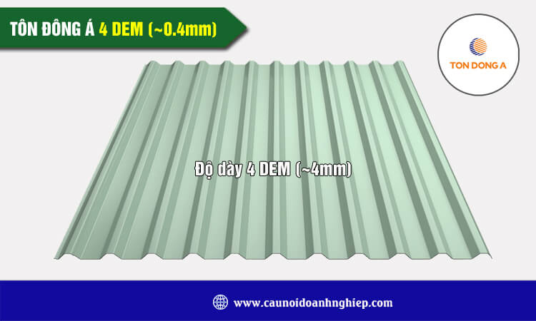 Tôn Đông Á 4 dem 