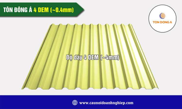 Tôn Đông Á 4 dem 