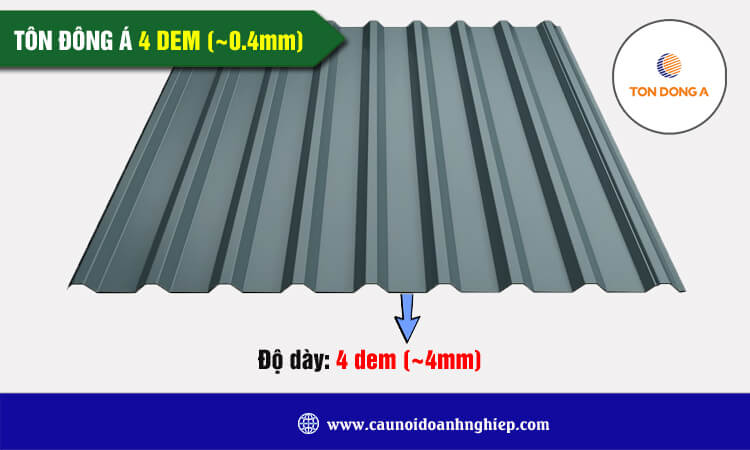 Tôn Đông Á 4 dem 