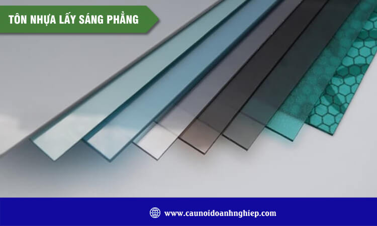 Tôn nhựa lấy sáng phẳng 