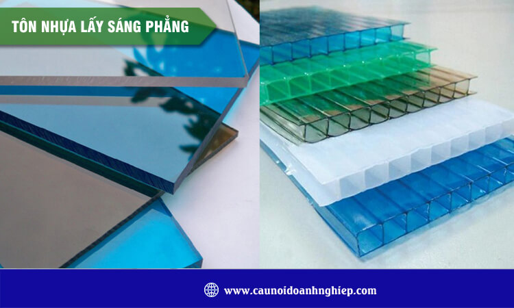 Tôn nhựa lấy sáng phẳng 