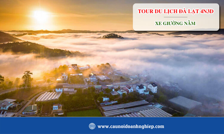 Tour du lịch Đà Lạt 4 ngày 3 đêm xe giường nằm