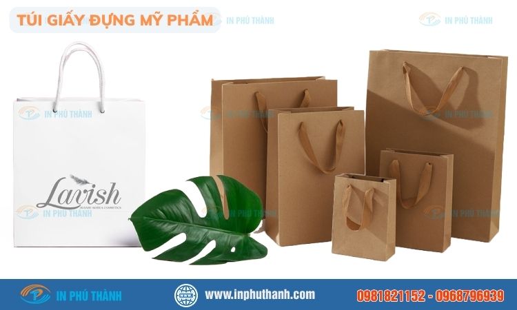 Túi giấy đựng mỹ phẩm