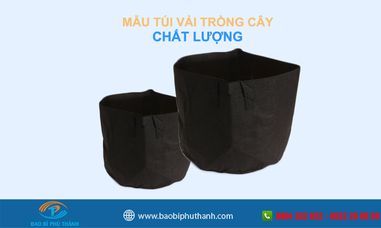 Túi vải trồng cây