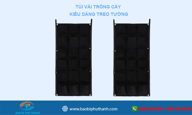 Túi vải trồng cây